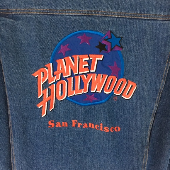 Vintage Planet Hollywood San Francisco Mens Jacket - Picture 2 of 8